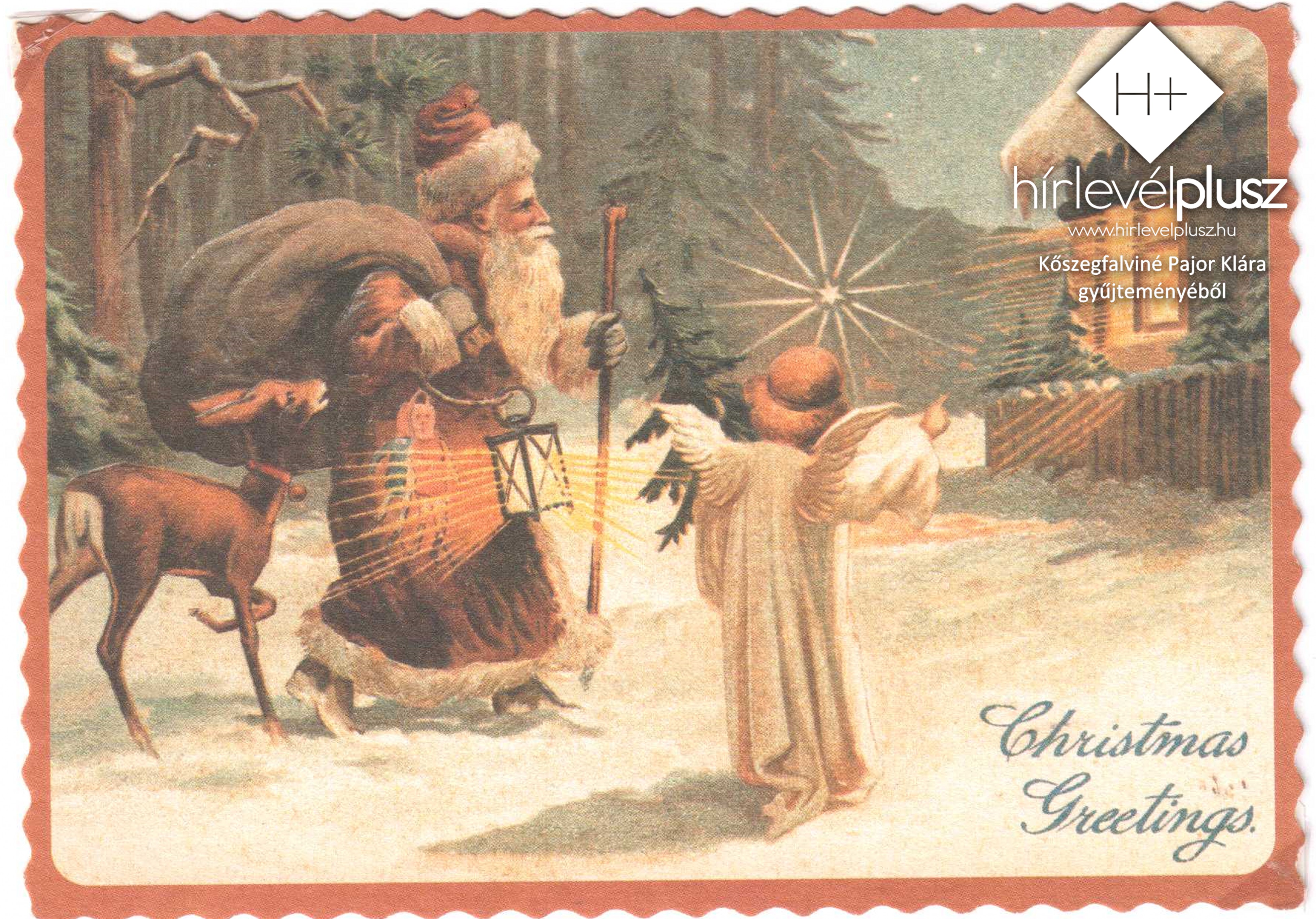 Karácsony képes-levelezőlapokon (1.) – Így terjedt el a karácsonyi üdvözlőlap