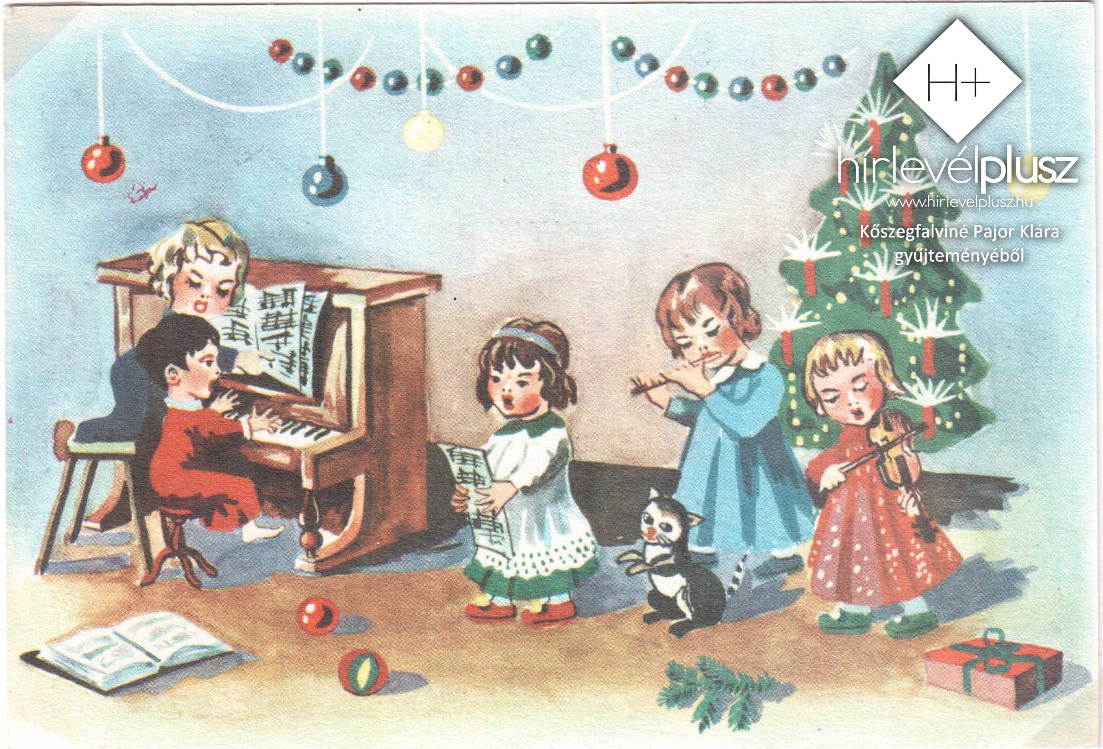 Karácsony képes-levelezőlapokon (4.) – Karácsonyi motívumok II.