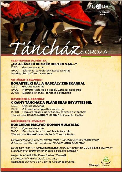 AGORA Táncházsorozat (2014 decemberig)