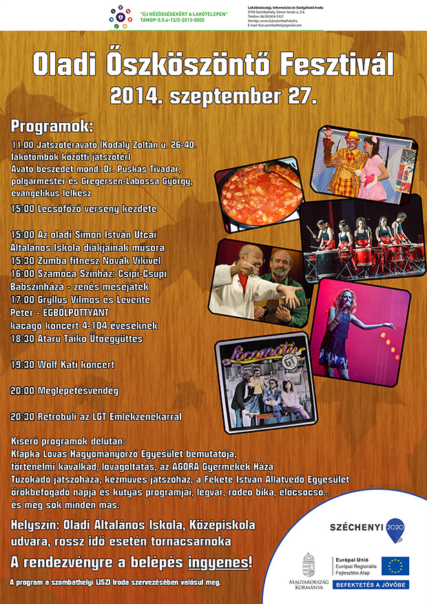 Oladi Őszköszöntő Fesztivál (Szombathely-Olad/2014.09.26-28.)