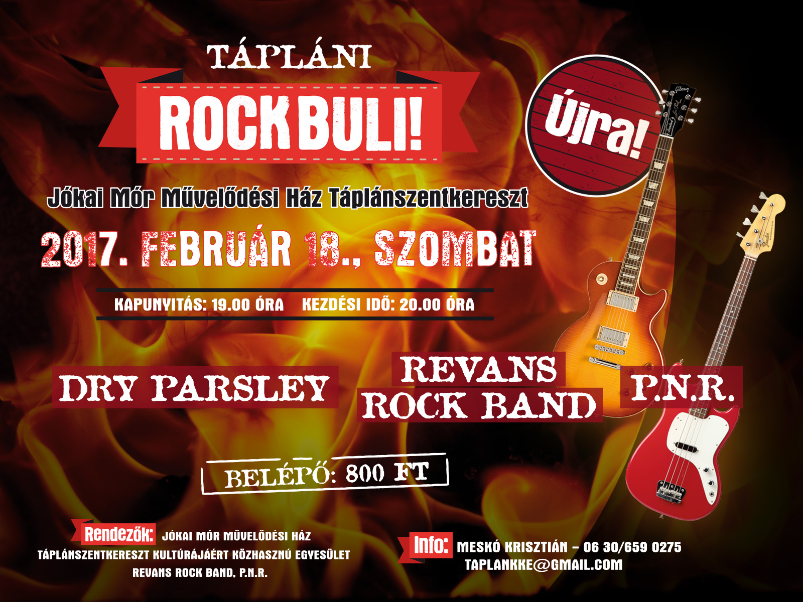 Tápláni rockbuli 2017. február 18-án!