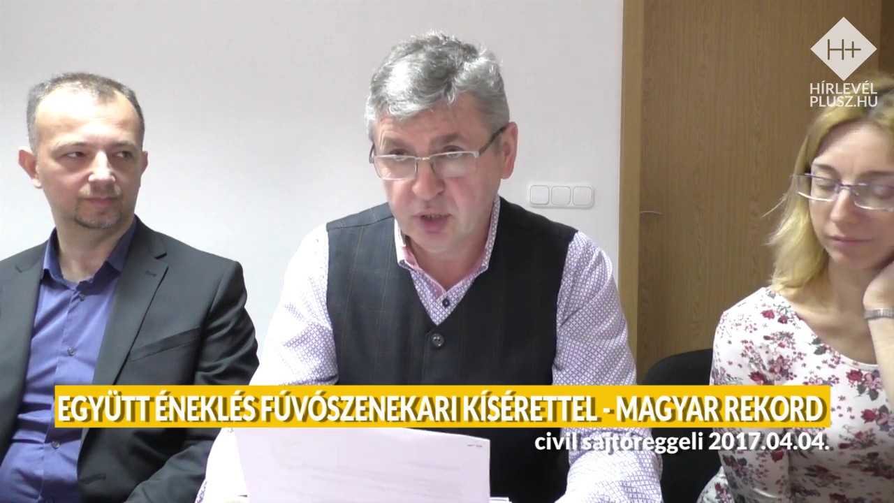 Együtt éneklés fúvószenekari kísérettel – rekordkísérlet lesz Táplánszentkereszten! (2017.04.30.) – videóval